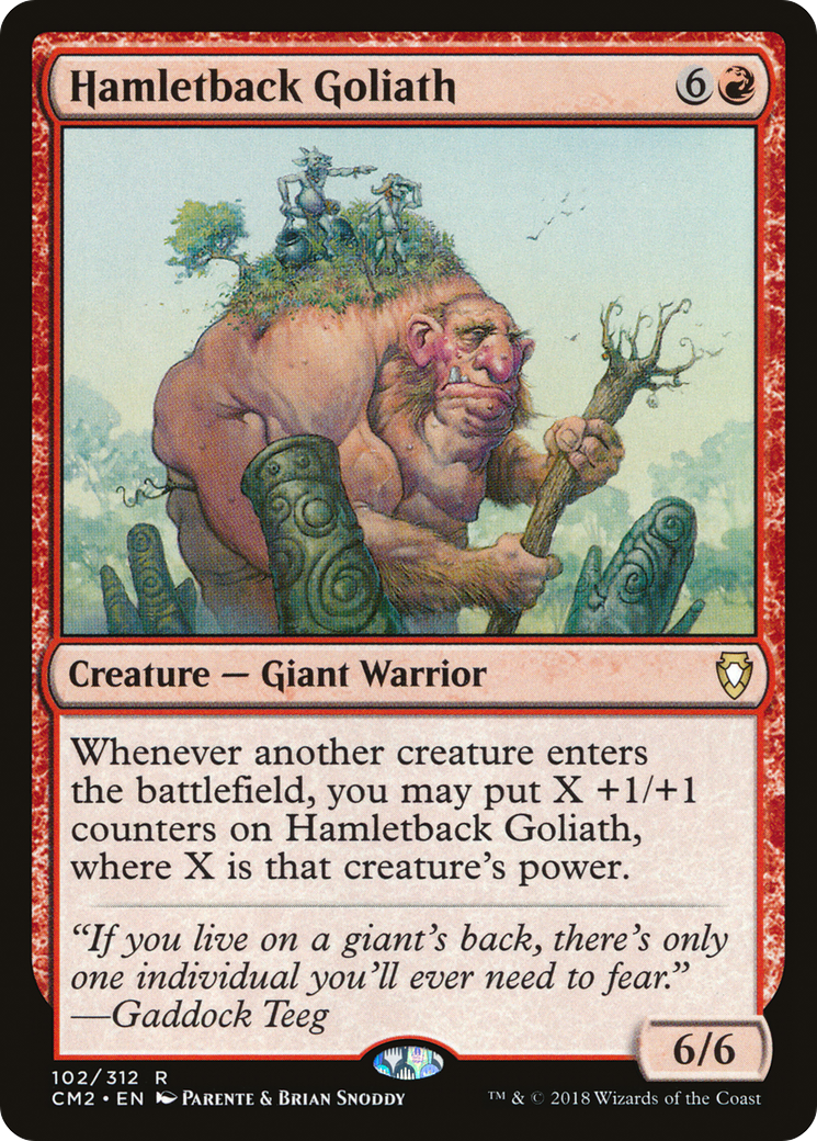Hamletback Goliath (CM2-102) [Commander Anthology Volume II]