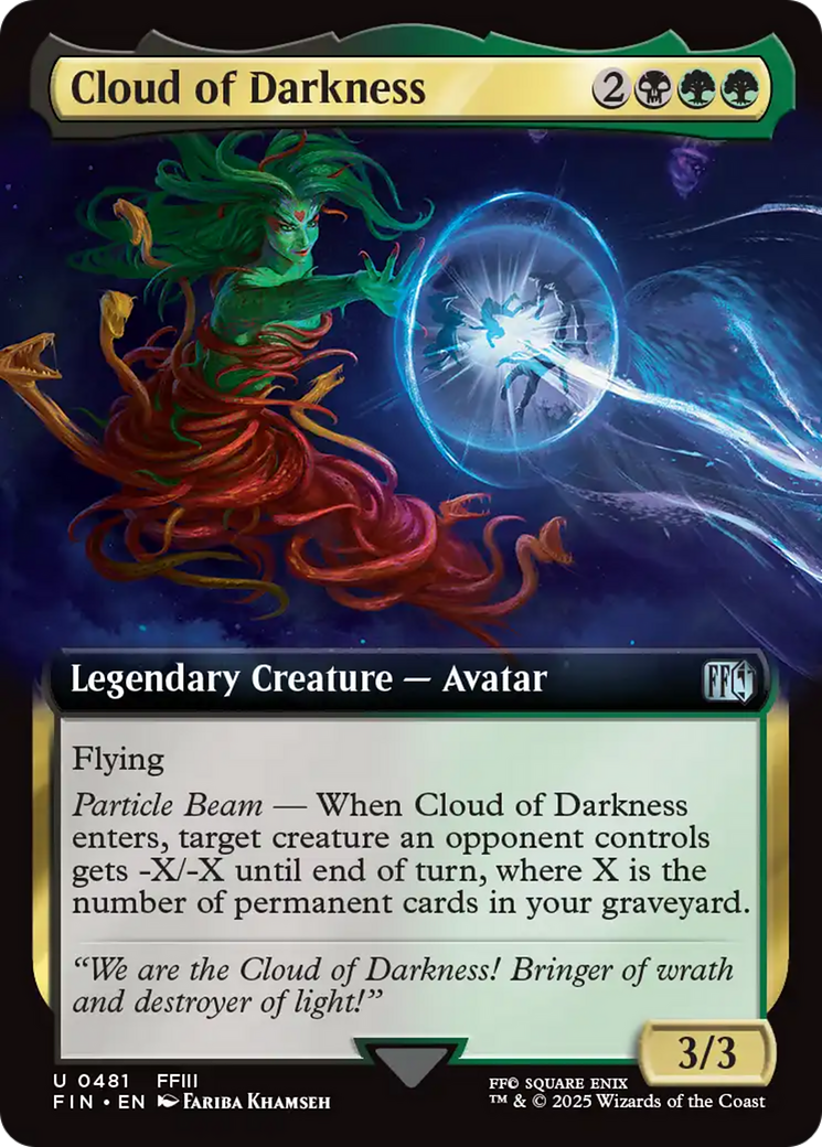 Cloud of Darkness (Extended Art) (FIN-481) [FINAL FANTASY]: (Extended Art)