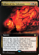 Allure of the Unknown (Extended Art) (THB-332) [Theros Beyond Death]