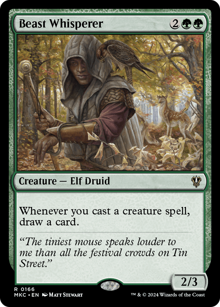 Beast Whisperer (MKC-166) [Murders at Karlov Manor Commander]