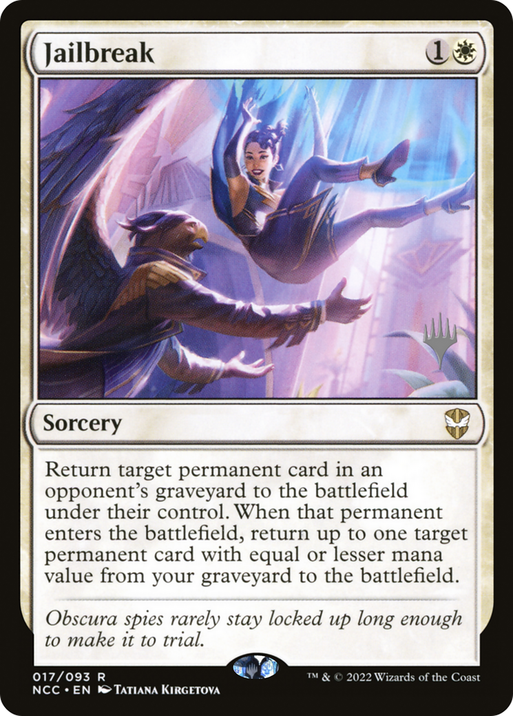 Jailbreak (PPSNC-17P) [New Capenna Commander Promos] Foil