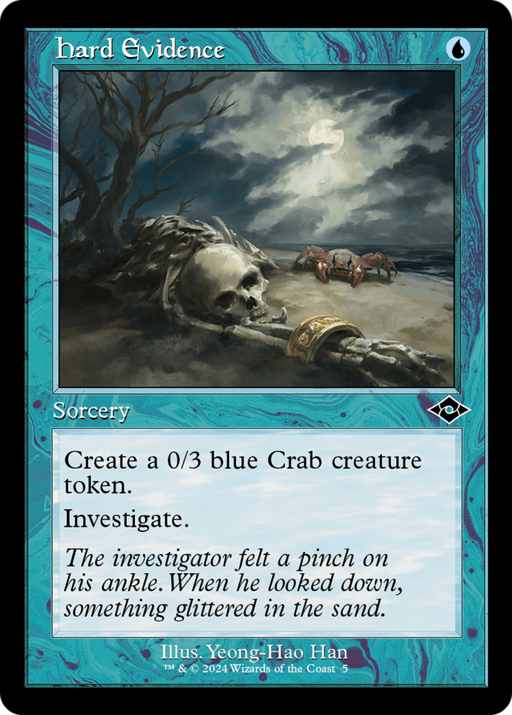 Hard Evidence (MH2-005) [Modern Horizons 2 Timeshifts] Foil