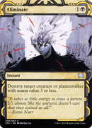 Eliminate (STA-030) (Showcase) (Borderless) [Strixhaven Mystical Archive]