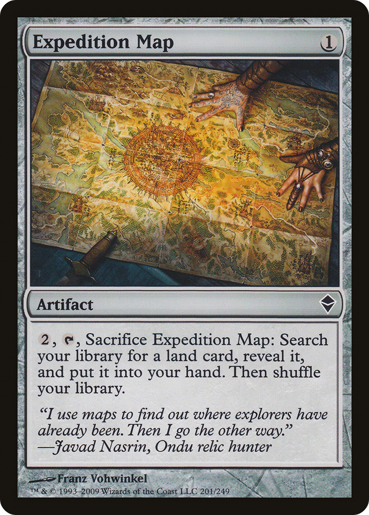 Expedition Map (ZEN-201) [Zendikar]
