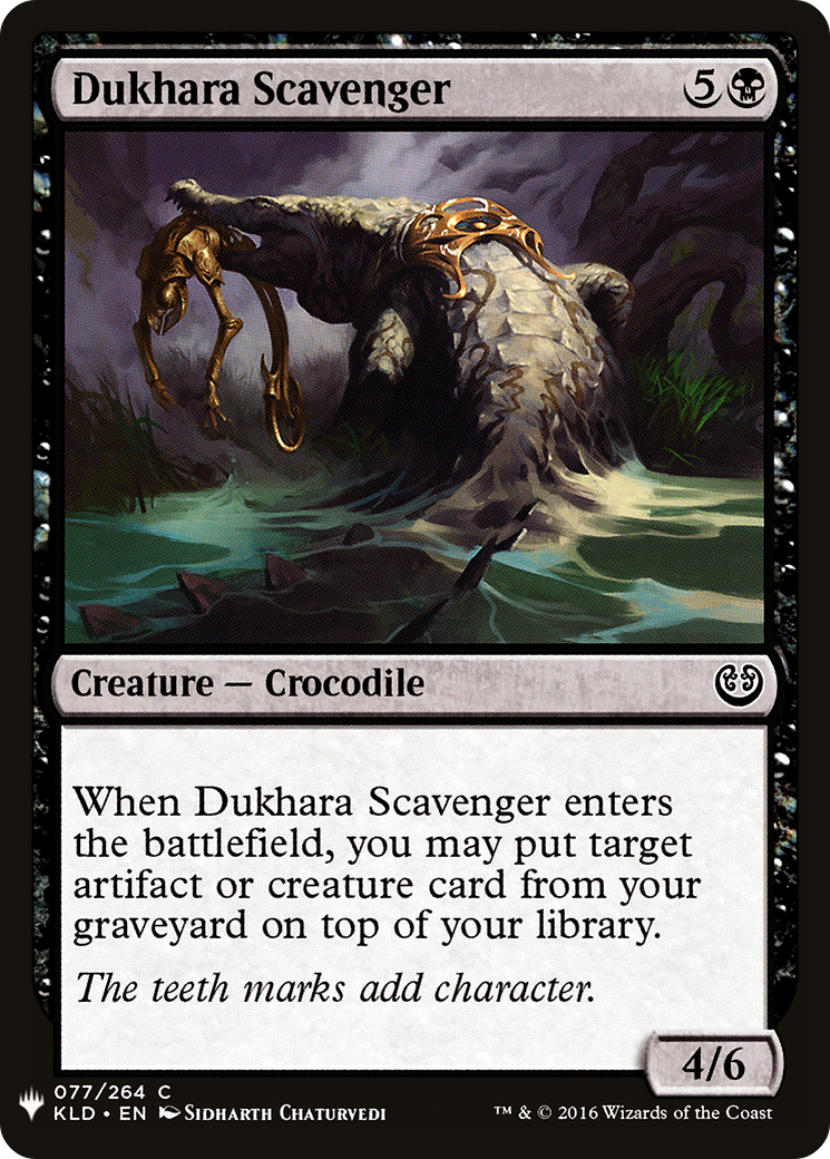 Dukhara Scavenger (LIST-KLD-77) [The List]