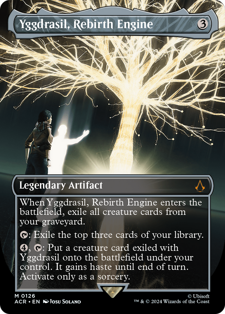 Yggdrasil, Rebirth Engine (ACR-126) [Assassin's Creed] (Borderless) Foil