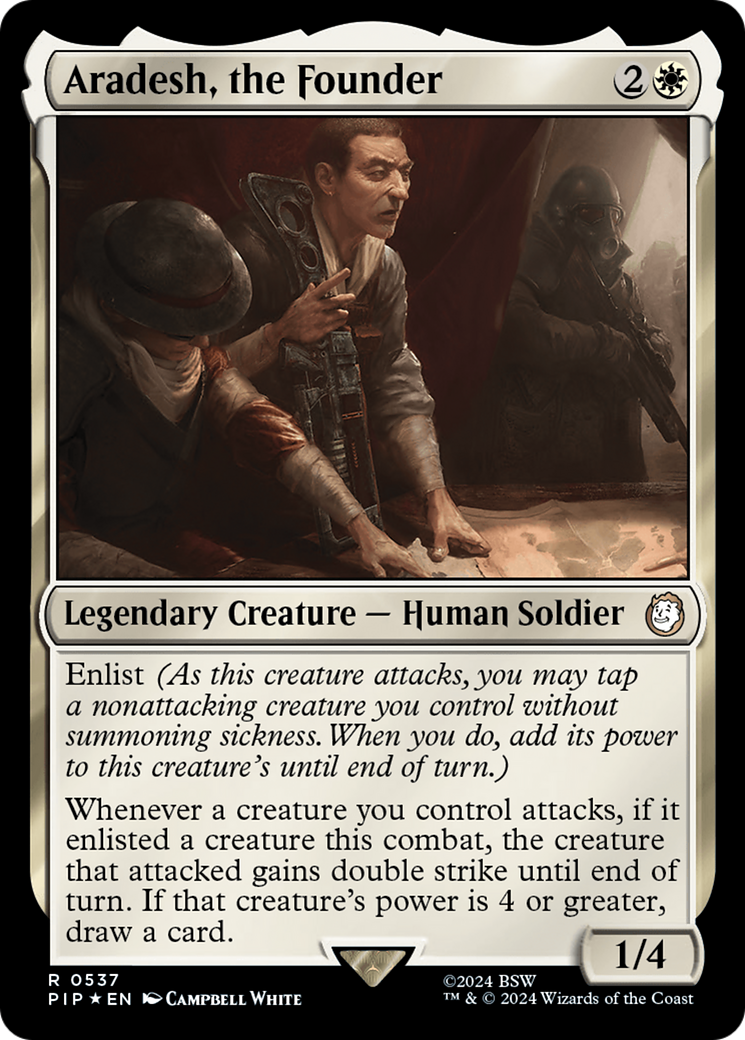 Aradesh, the Founder (PIP-537) [Fallout] Foil