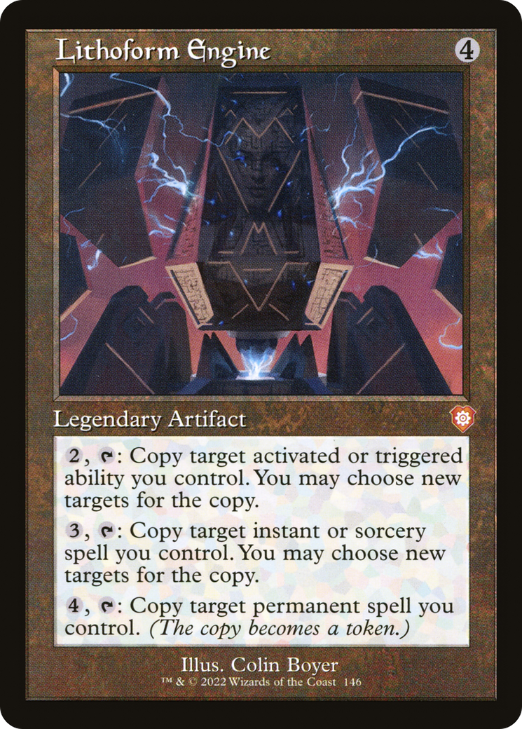 Lithoform Engine (Retro Frame) (BRC-146) [The Brothers' War Commander]