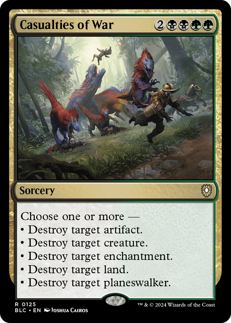 Casualties of War (BLC-125) [Bloomburrow Commander]