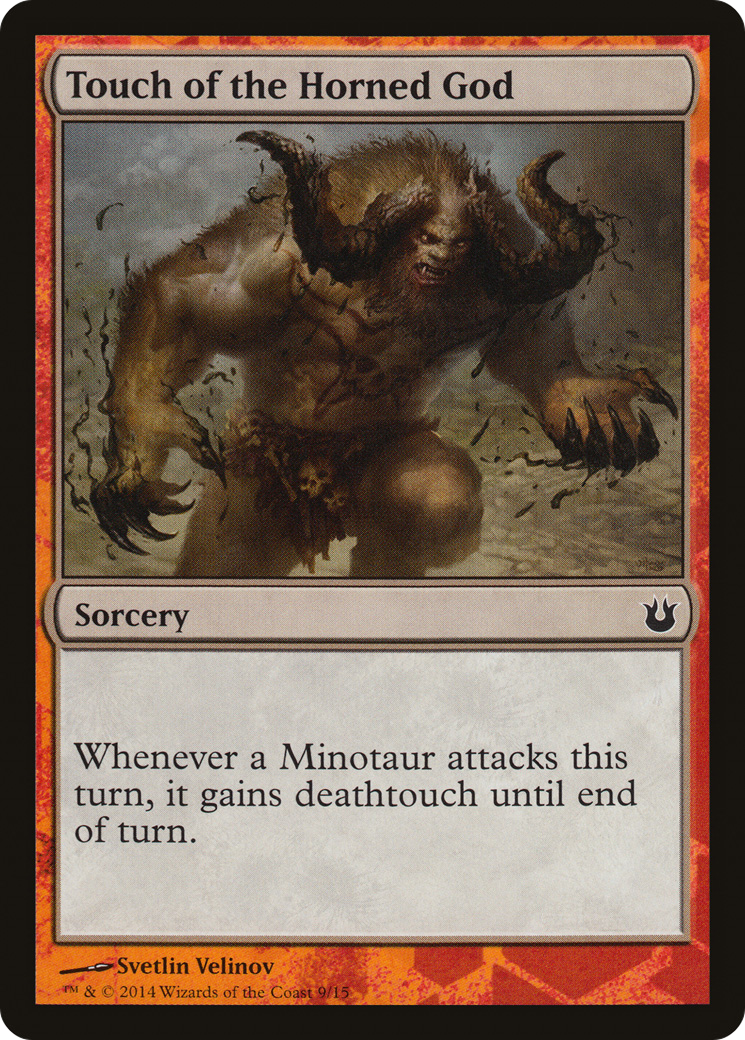 Touch of the Horned God (HERO-009) [Battle the Horde]