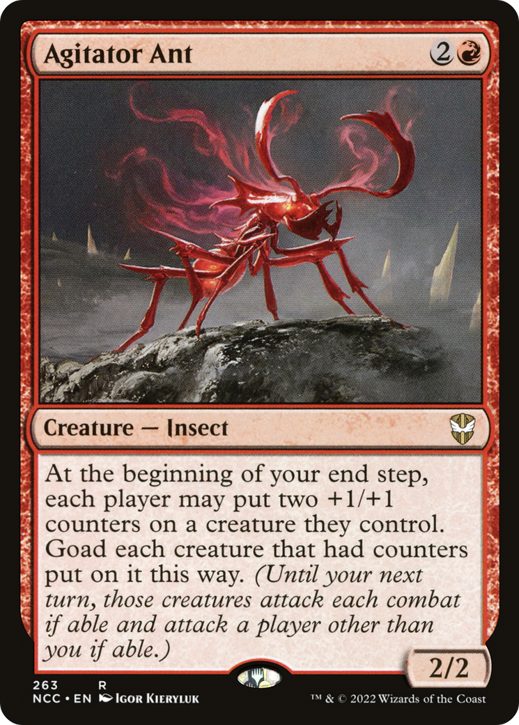 Agitator Ant (NCC-263) [New Capenna Commander]