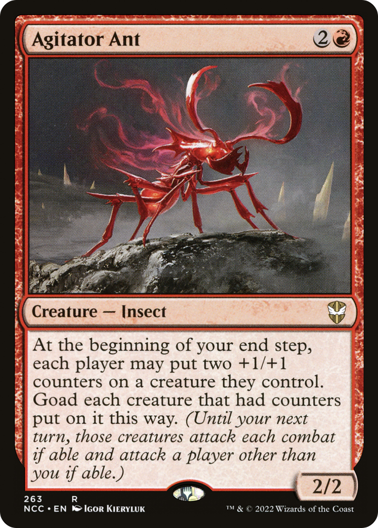 Agitator Ant (NCC-263) [New Capenna Commander]