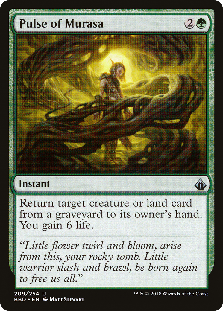 Pulse of Murasa (BBD-209) [Battlebond] Foil