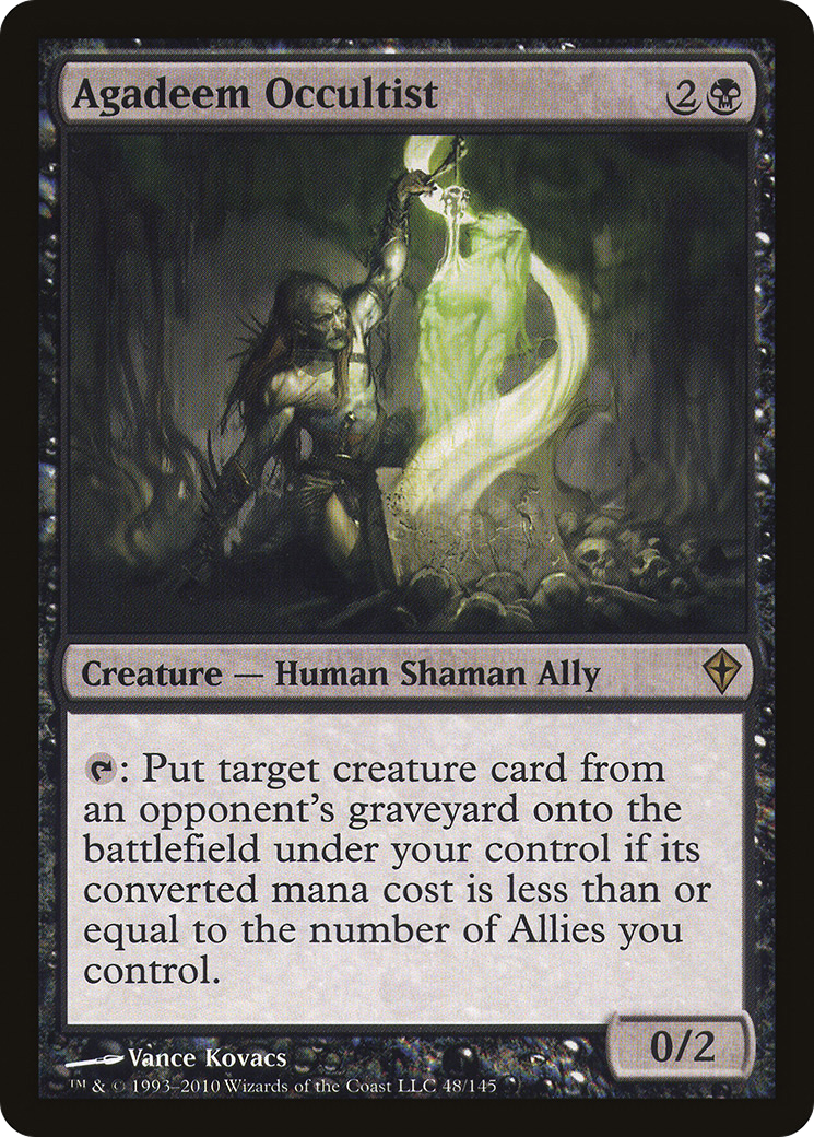 Agadeem Occultist (WWK-048) [Worldwake] Foil