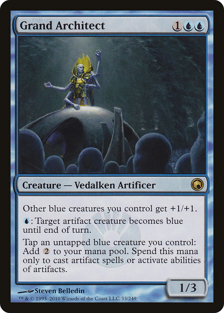 Grand Architect (SOM-033) [Scars of Mirrodin]