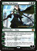 Nissa, Vital Force (PRE-163S) [Kaladesh Promos] Foil