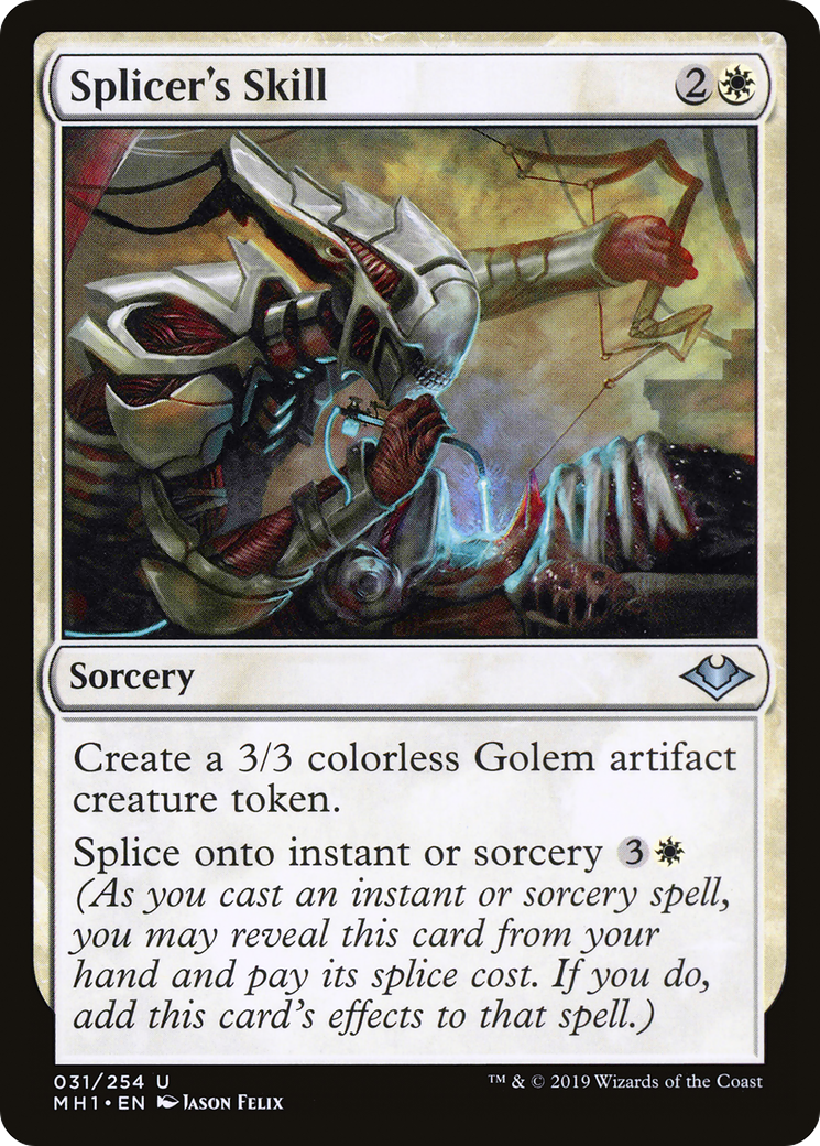 Splicer's Skill (MH1-031) [Modern Horizons]