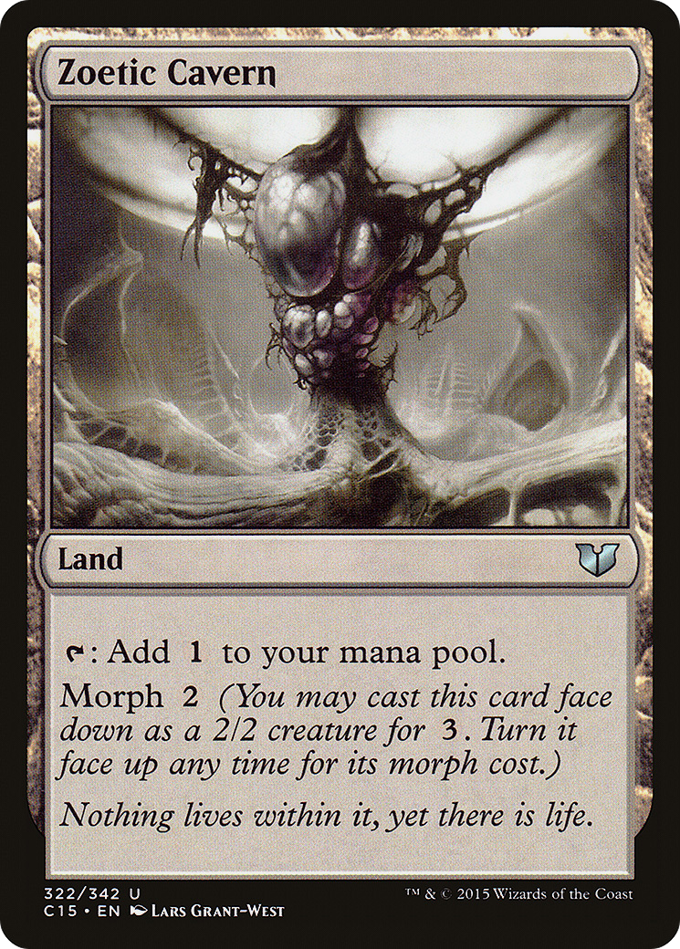 Zoetic Cavern (C15-322) [Commander 2015]