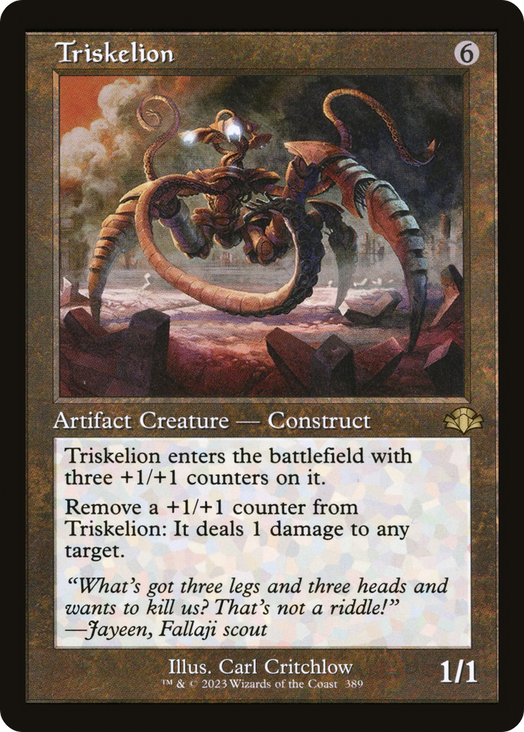 Triskelion (DMR-389) [Dominaria Remastered]