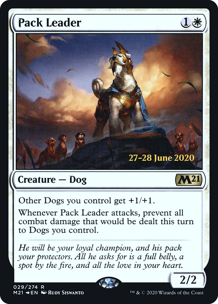 Pack Leader (PRE-29S) [Core Set 2021 Promos] Foil