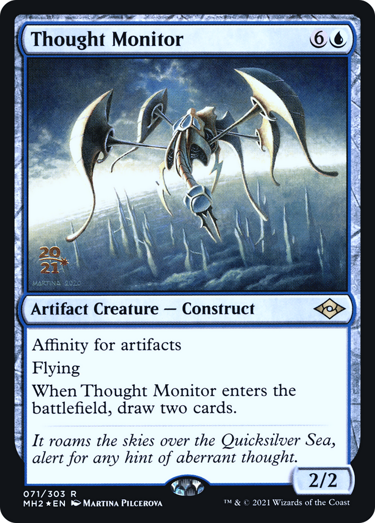 Thought Monitor (PRE-71S) [Modern Horizons 2 Promos] Foil