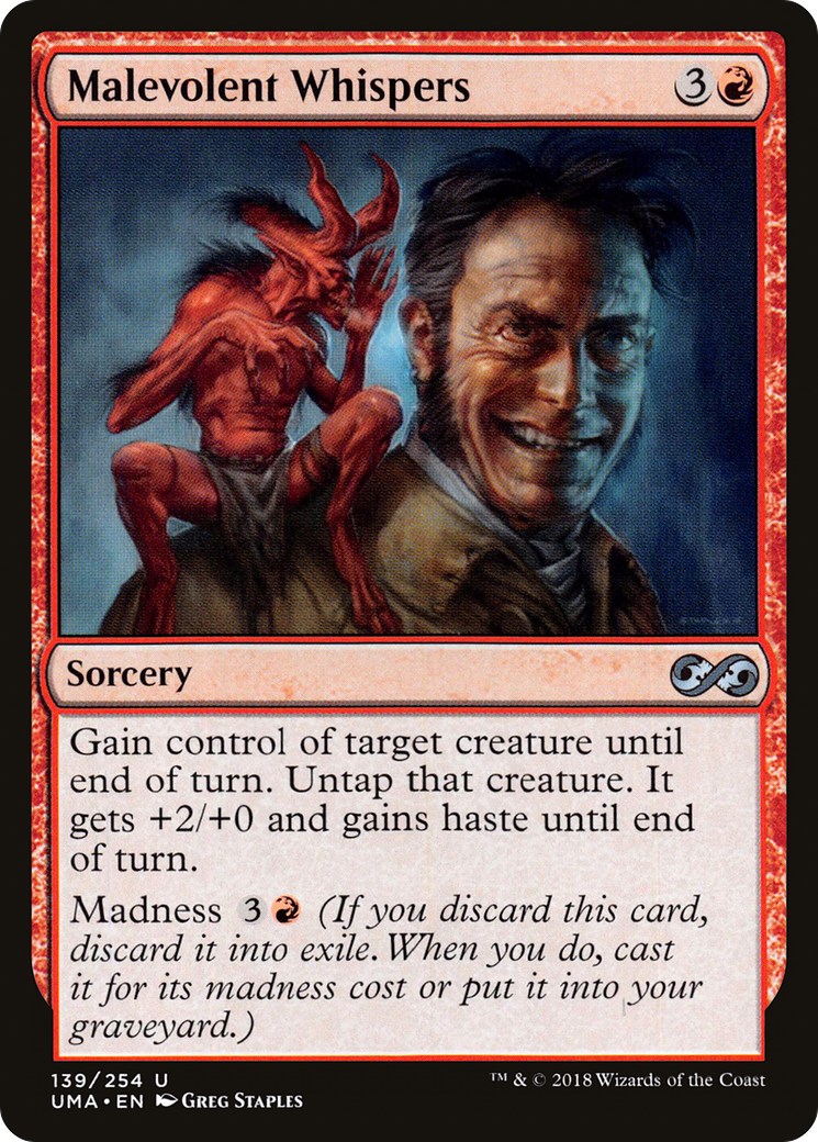 Malevolent Whispers (UMA-139) [Ultimate Masters]