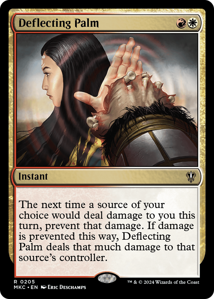 Deflecting Palm (MKC-205) [Murders at Karlov Manor Commander]