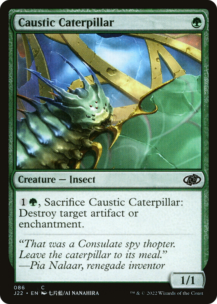 Caustic Caterpillar (J22-086) [Jumpstart 2022]