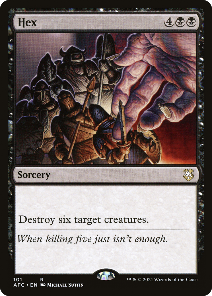 Hex (AFC-101) [Forgotten Realms Commander]