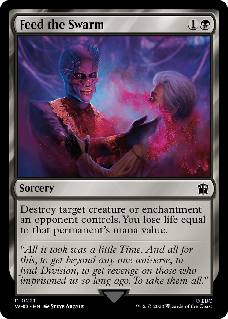 Feed the Swarm (WHO-221) [Doctor Who] Foil