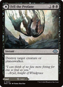 Fell the Profane // Fell Mire (MH3-244) [Modern Horizons 3]
