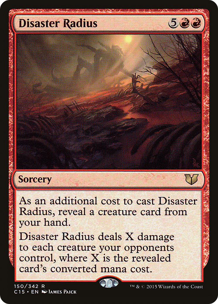 Disaster Radius (C15-150) [Commander 2015]