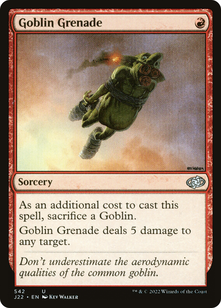 Goblin Grenade (J22-542) [Jumpstart 2022]