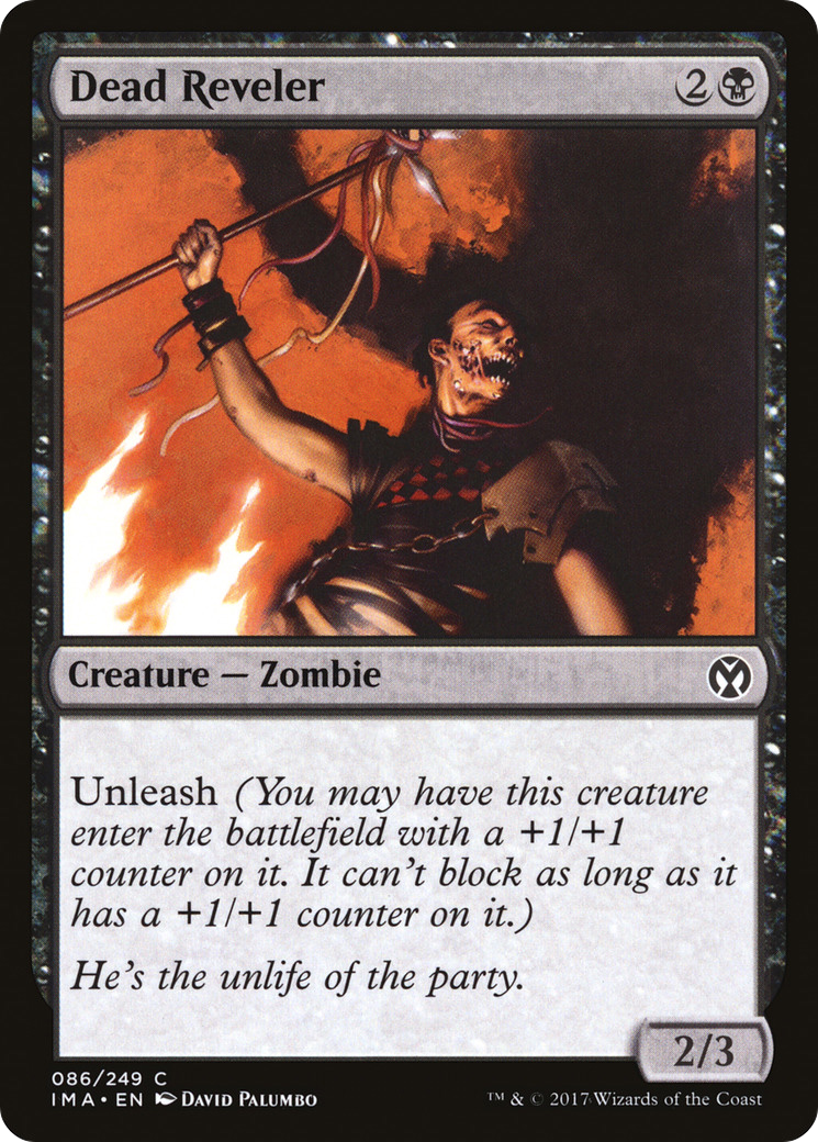 Dead Reveler (IMA-086) [Iconic Masters]
