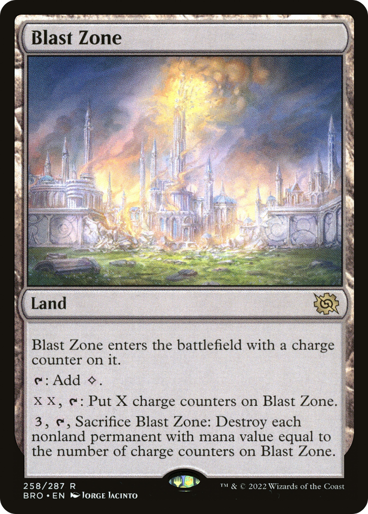 Blast Zone (BRO-258) [The Brothers' War]