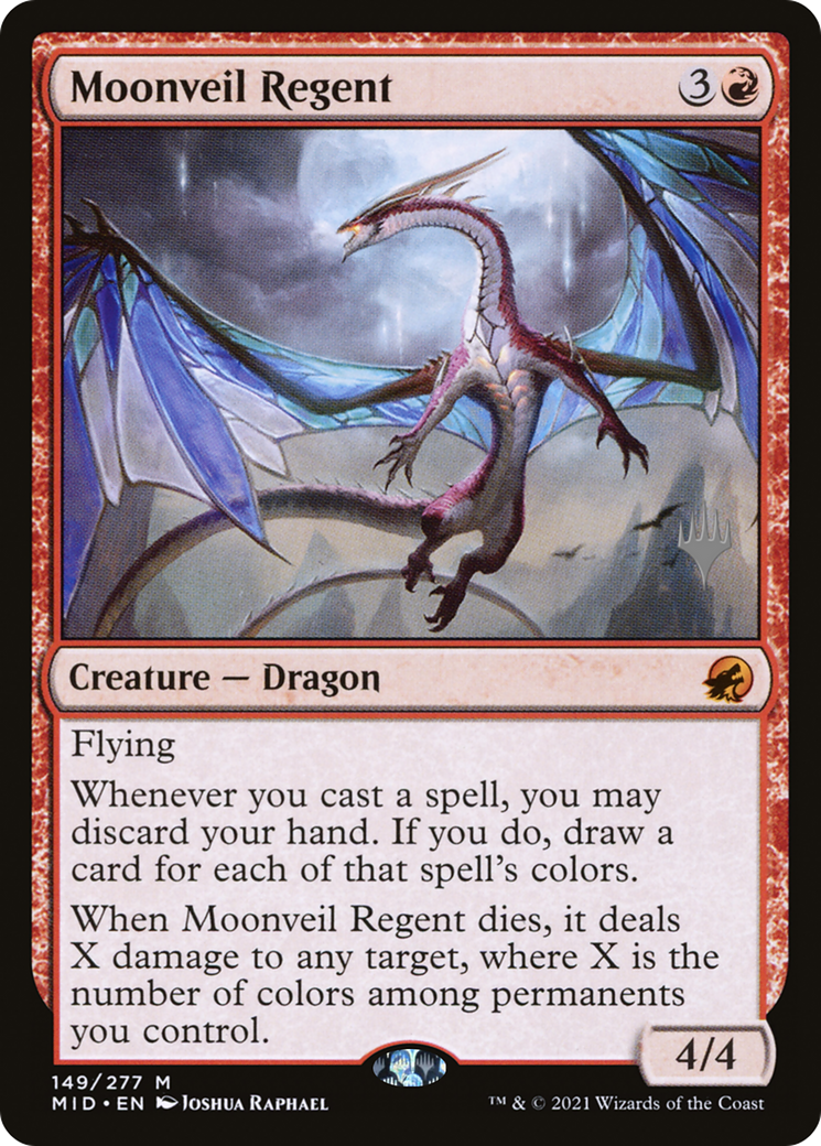 Moonveil Regent (PPMID-149P) [Promo Pack: Innistrad: Midnight Hunt Promos]