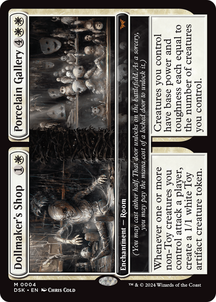 Dollmaker's Shop // Porcelain Gallery (DSK-004) [Duskmourn: House of Horror] Foil