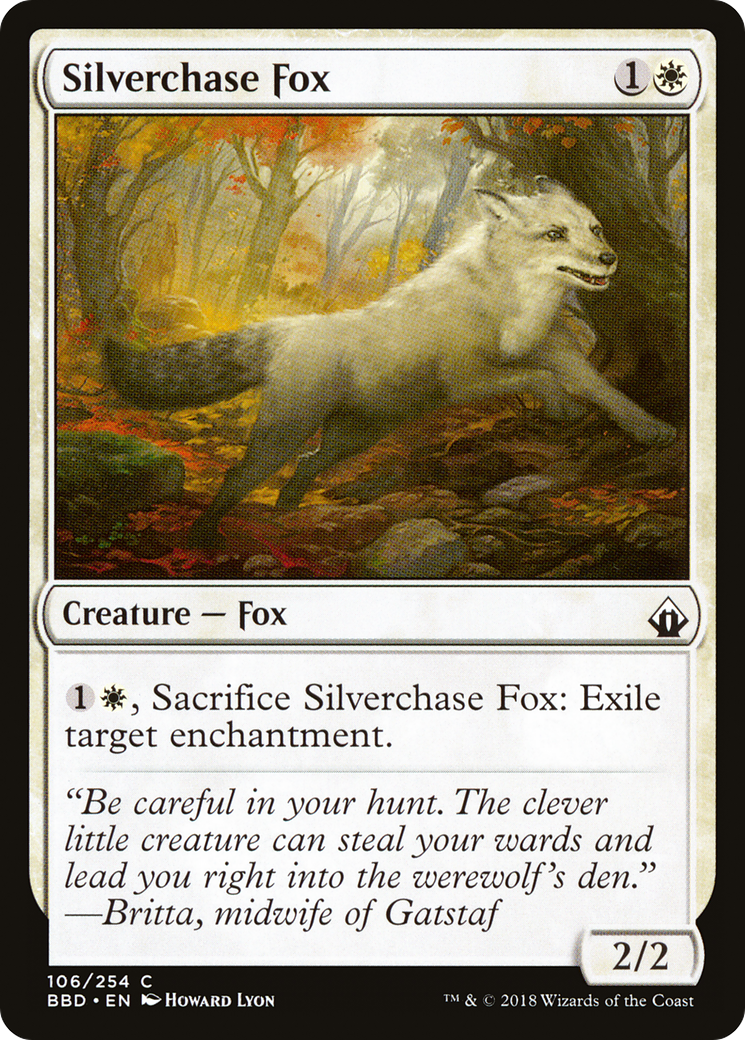 Silverchase Fox (BBD-106) [Battlebond]