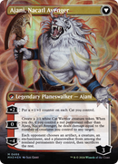 Ajani, Nacatl Pariah // Ajani, Nacatl Avenger (MH3-468) [Modern Horizons 3] (Borderless) Foil