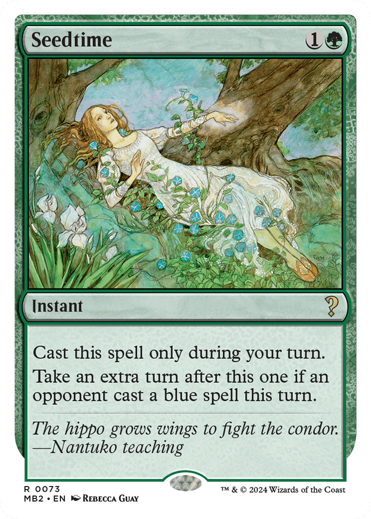 Seedtime (MB2-073) [Mystery Booster 2]