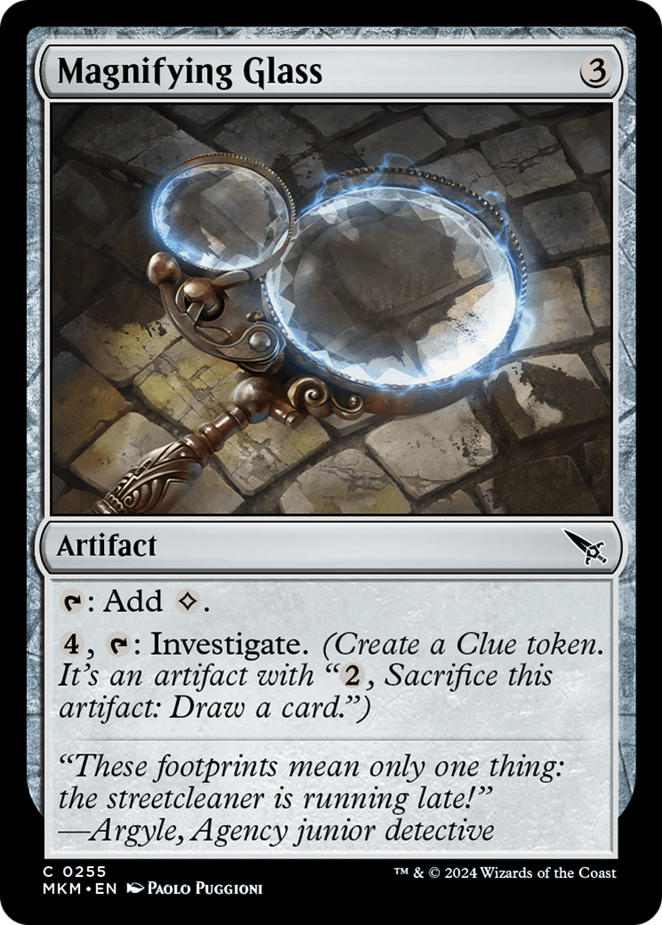 Magnifying Glass (MKM-255) [Murders at Karlov Manor]