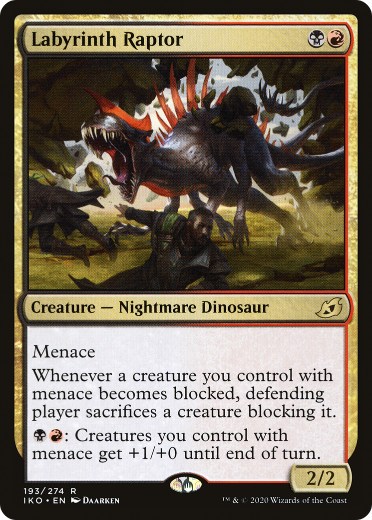 Labyrinth Raptor (IKO-193) [Ikoria: Lair of Behemoths]