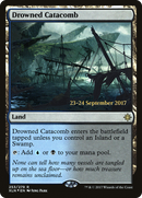 Drowned Catacomb (PRE-253S) [Ixalan Promos] Foil