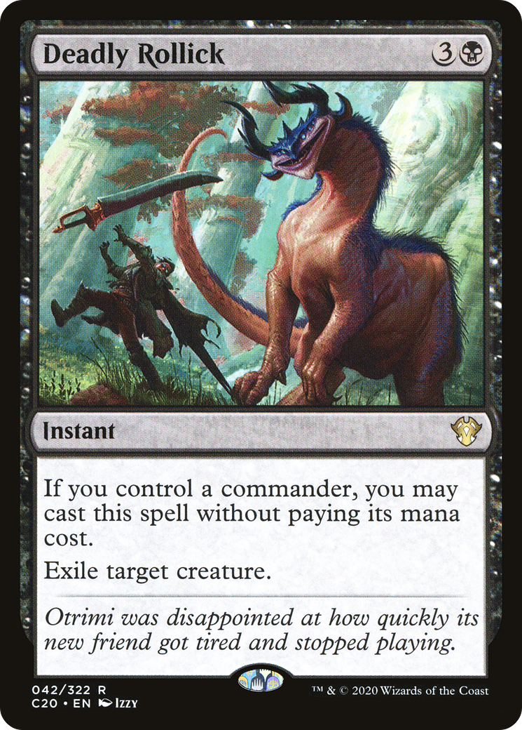 Deadly Rollick (C20-042) [Commander 2020]