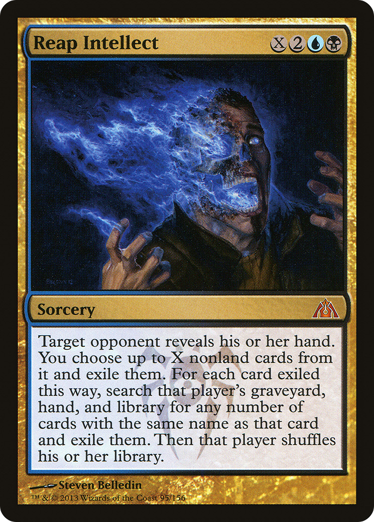 Reap Intellect (DGM-095) [Dragon's Maze]