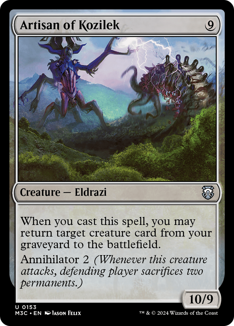 Artisan of Kozilek (M3C-153) [Modern Horizons 3 Commander] Foil