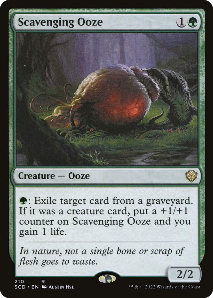 Scavenging Ooze (SCD-210) [Starter Commander Decks]