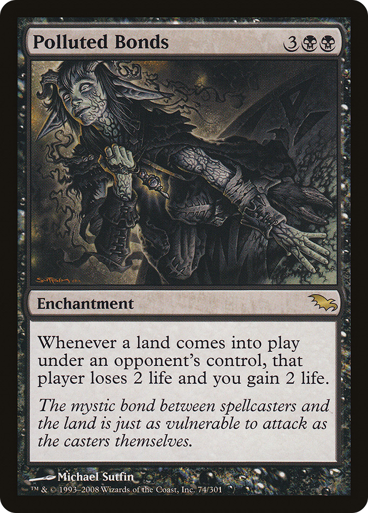 Polluted Bonds (SHM-074) [Shadowmoor]
