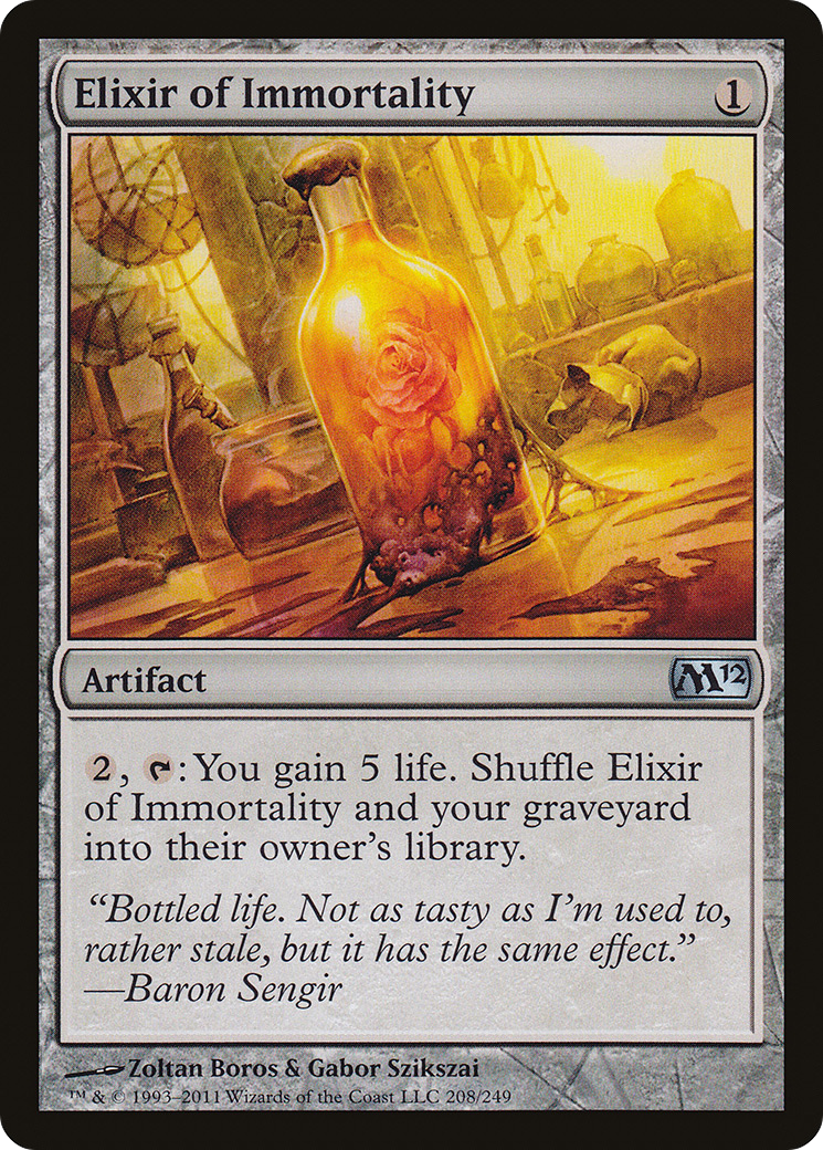 Elixir of Immortality (M12-208) [Magic 2012] Foil