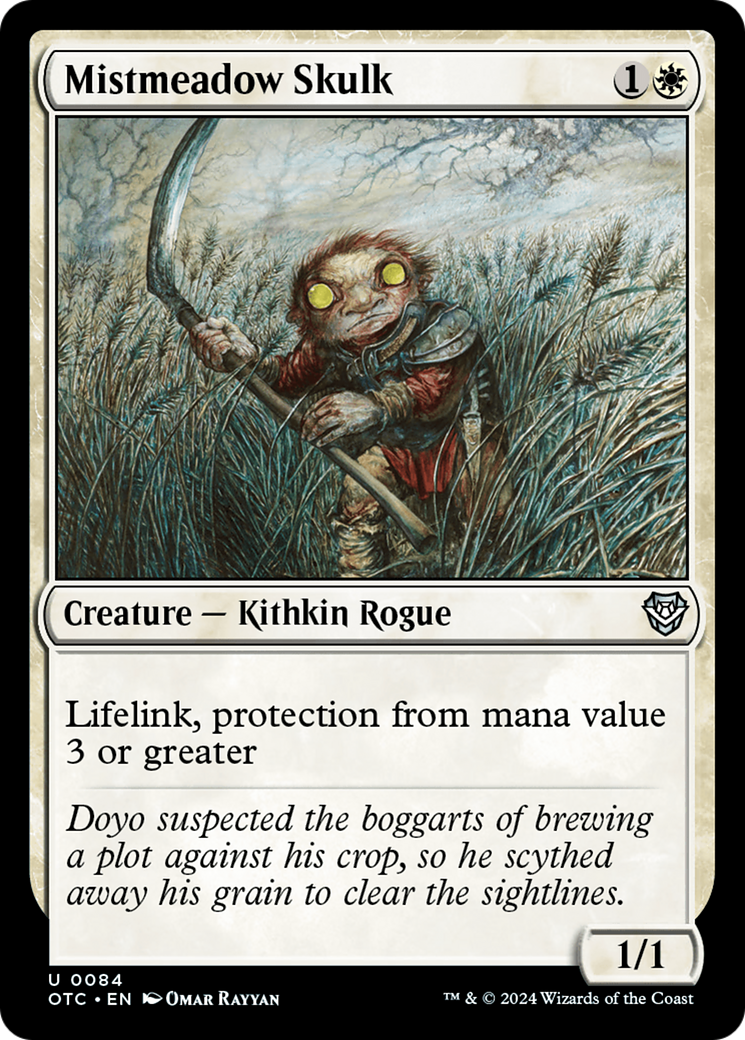 Mistmeadow Skulk (OTC-084) [Outlaws of Thunder Junction Commander]